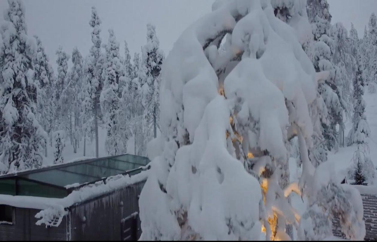 Levi Secret Igloo Revontuli Villa Sirkka Exteriör bild